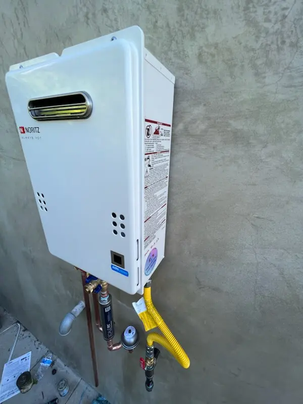Tankless water heater installation for Palmer Junction homes